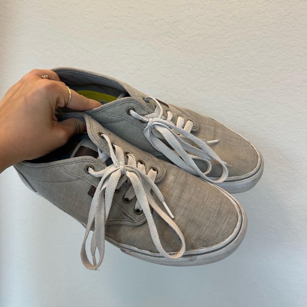 VANs Gray Casual Sneakers
